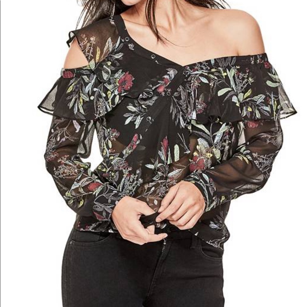 Guess One-Shoulder Top